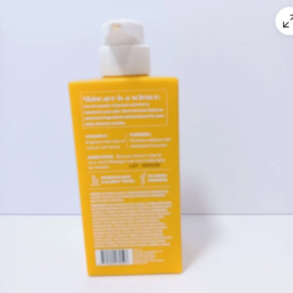 Medix 5.5 Vitamin C Turmeric Body Cream 15 fl oz Brighten & Firm, Anti-Aging NEW - Picture 5 of 5